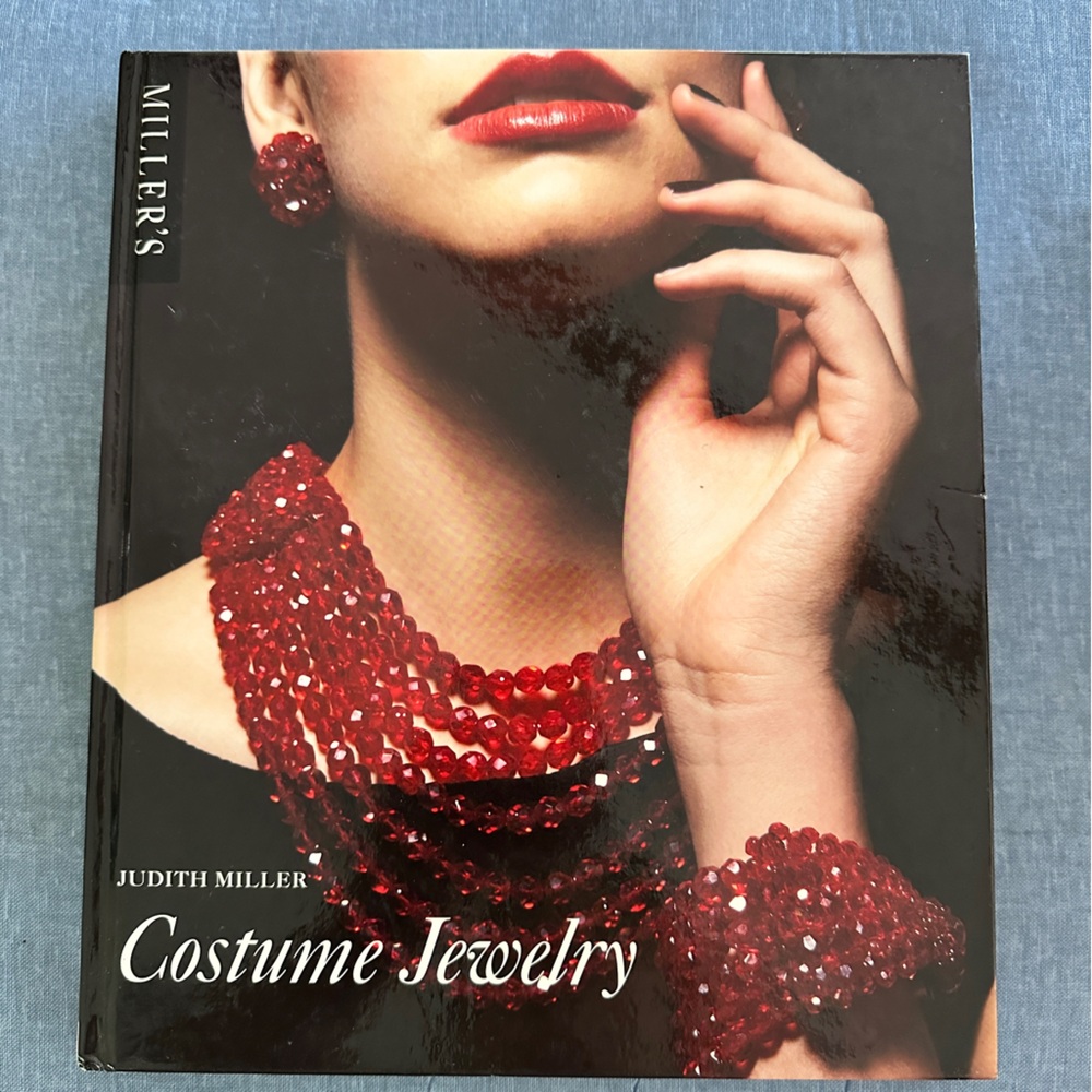 Judith Miller book of costume jewellery. Excellent condition, hardcover